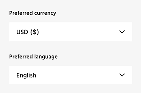 Use preferred language