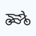 Bike taxi icon