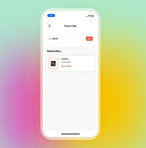 Promo code