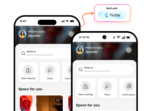 Mobile apps rebuilt with Flutter