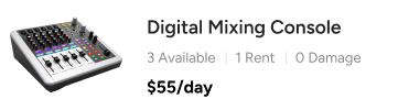 AV rental software