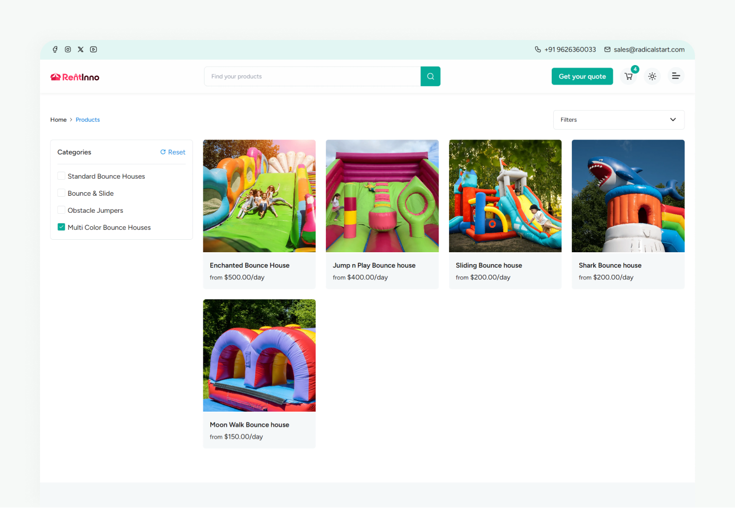 Product categories icon