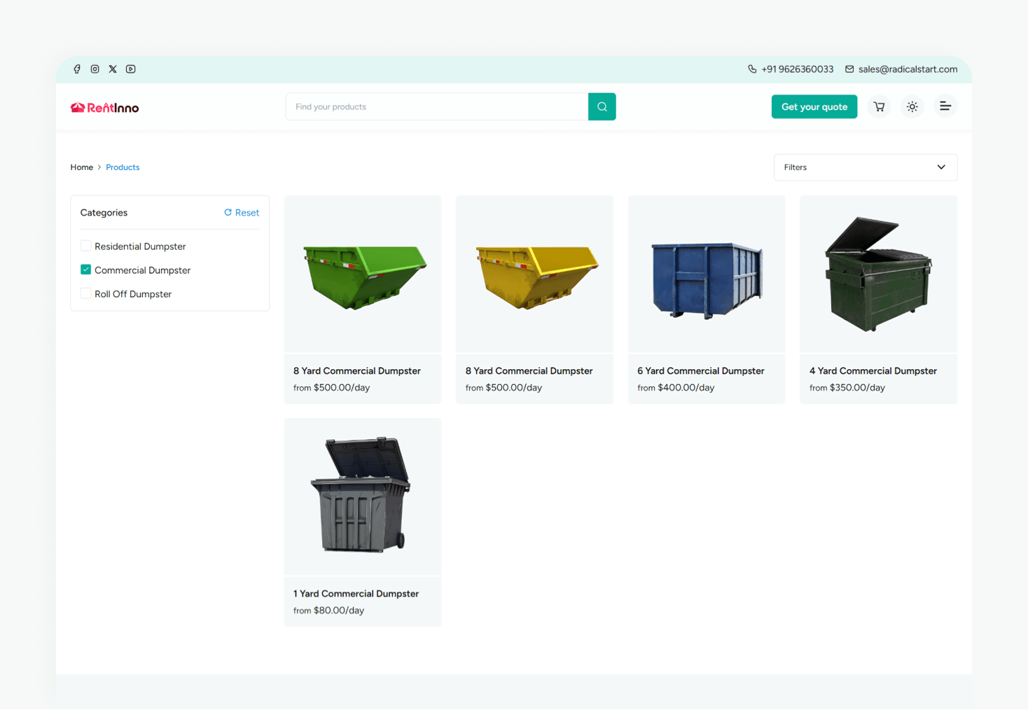 Product categories icon