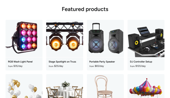 Featured products