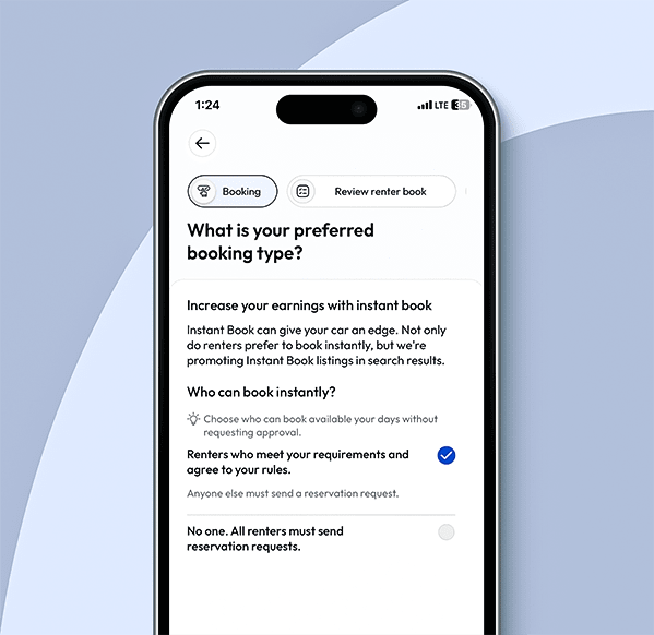 Enable instant booking