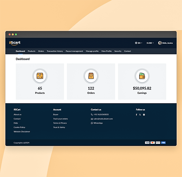 View the dashboard