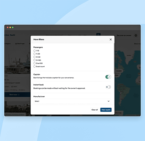 Use advanced search filters
