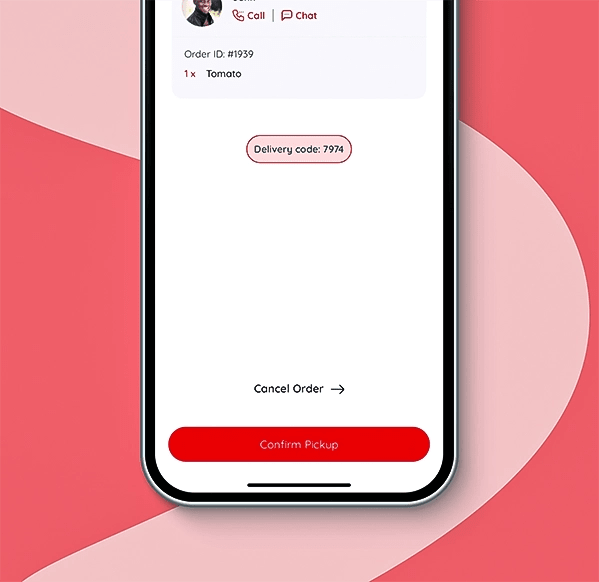 Cancel the delivery request