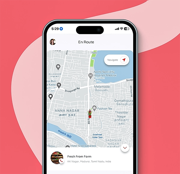 Navigate to order locations