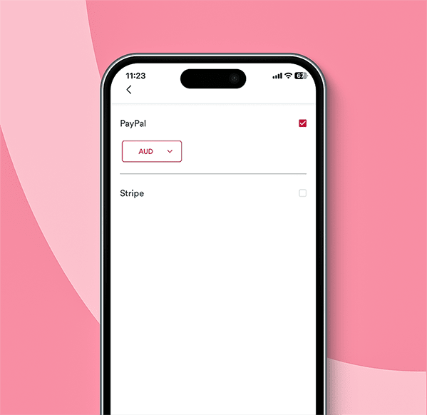 Choose payment method