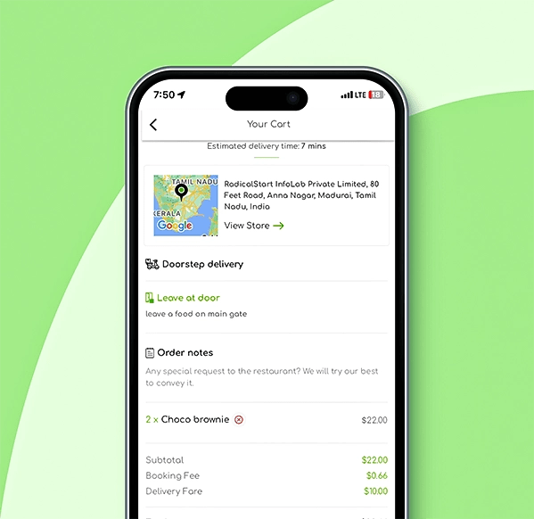 Add delivery notes