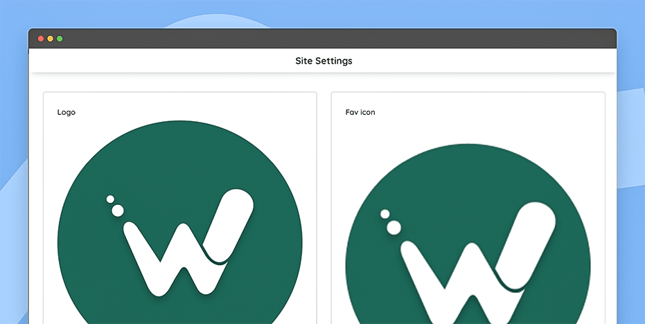 Manage site settings