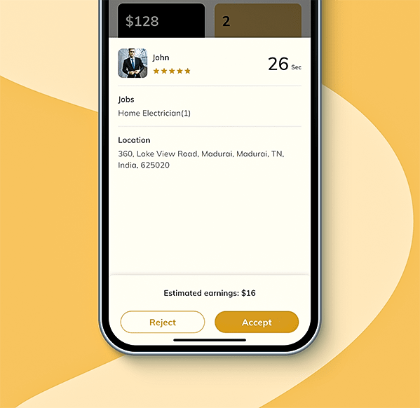 View estimated earnings
