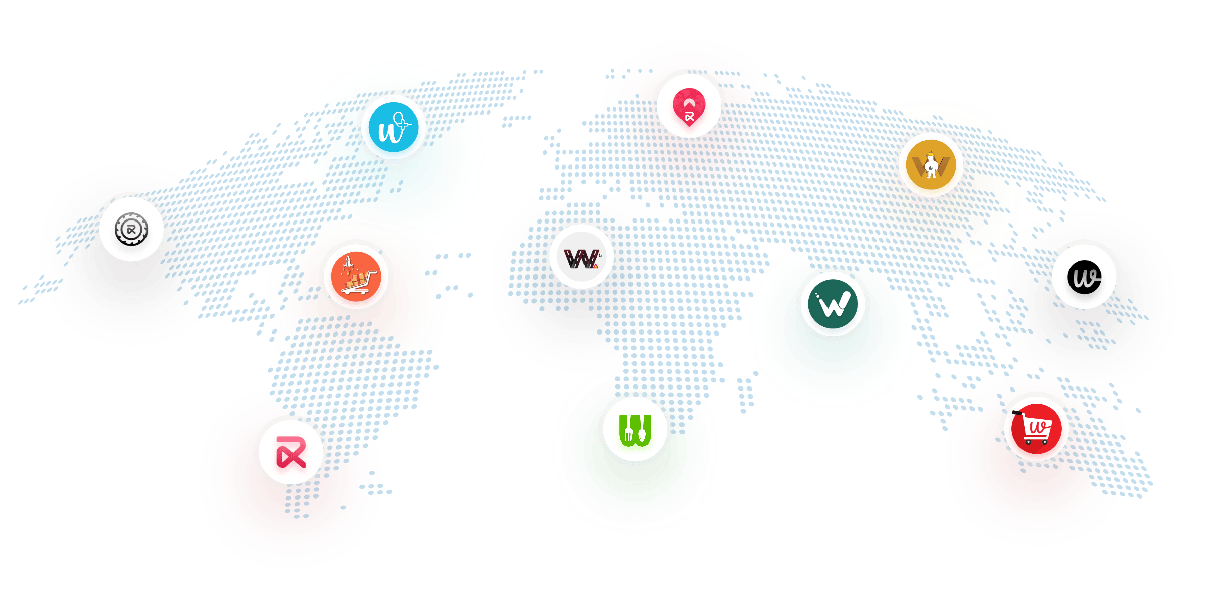 Clients across the world using our products