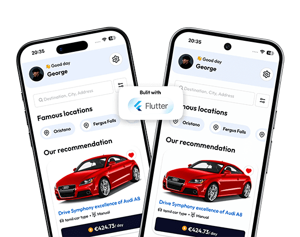 Built with Flutter