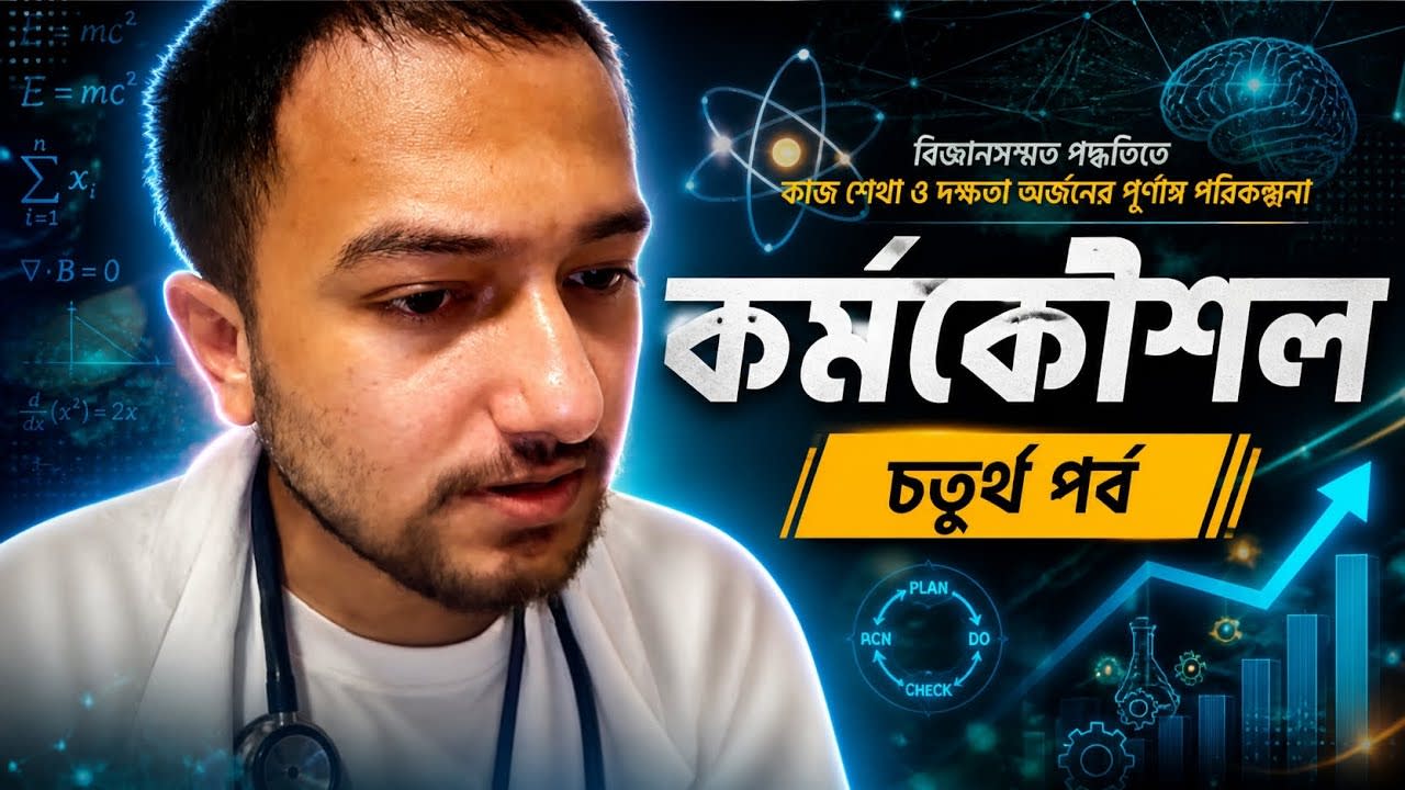 দক্ষতা অর্জন ও সাফল্যের রহস্য | কর্ম-বিজ্ঞান | Day 4 | কর্ম-কৌশল সিরিজ | Online Classes