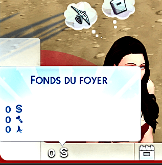 Les Sims 4 | The Castaway challenge English Les fond du foyer Sims doivent être à 0 simflouz challenge naufragé Les Sims 4 Istolia