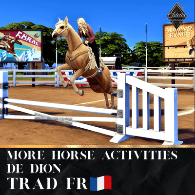 Traduction FR de More Horse Activities de Dion traduit par Istolia
