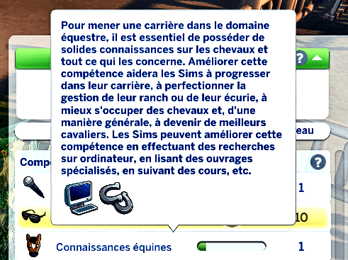 Traduction FR CORE - Equestrian Expanded de Dion traduit par Istolia Sims 4