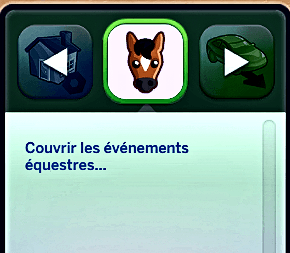 Traduction FR Equestrian Magazine (Magazine équestre) de Dion traduit par Istolia Sims 4
