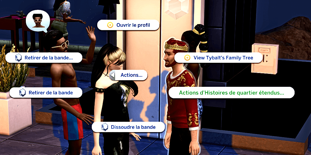 Traduction FR Neighborhood Stories Expanded de KaylaDot traduit par Istolia Sims 4