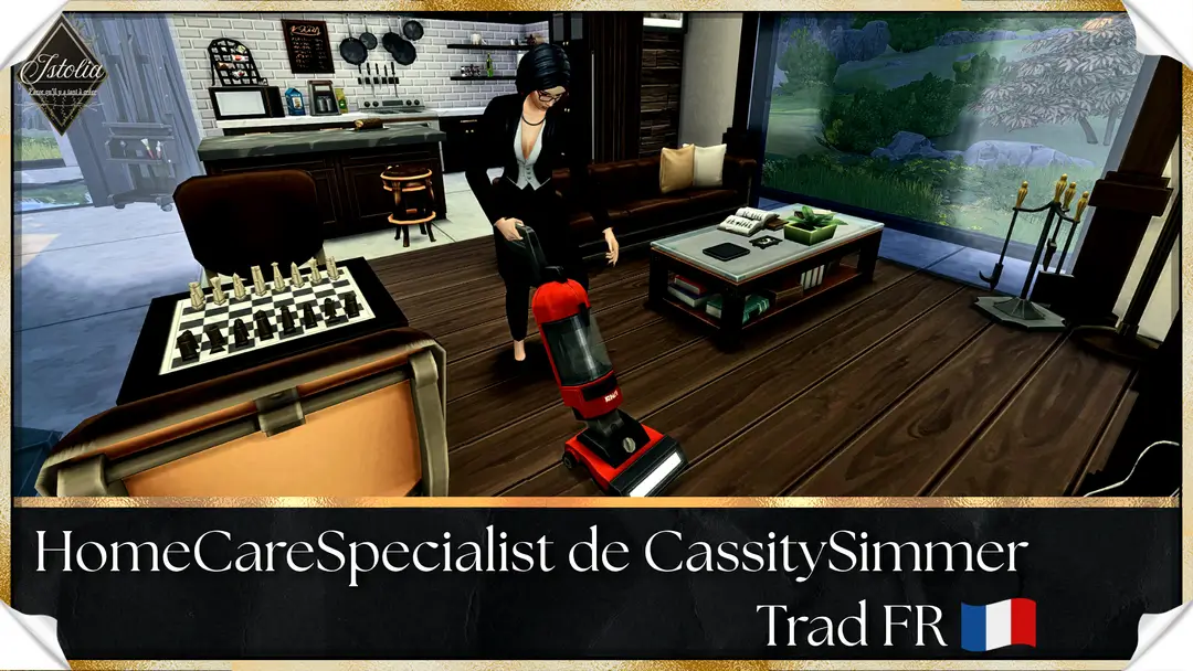 Traduction FR Home Care Specialist de CassitySimmer traduit par Istolia Sims 4
