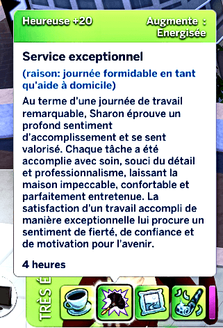 Traduction FR Home Care Specialist de CassitySimmer traduit par Istolia Sims 4