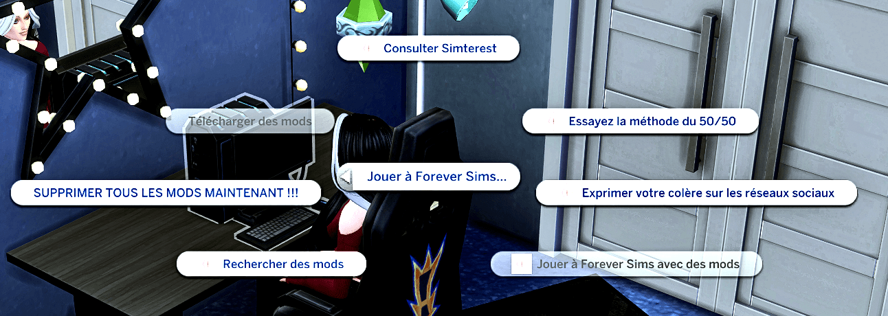 Sims 4 | Traduction FR The Most Realistic Mod de LuSimLaStars Traduction FR The Most Realistic Mod de LuSimLaStars traduit par Istolia Sims 4