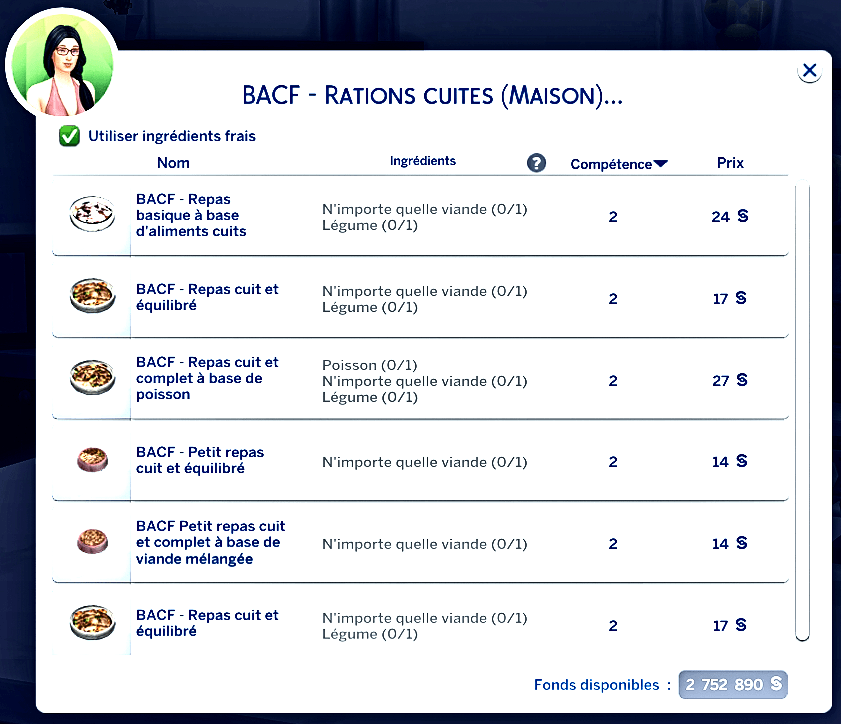 Traduction FR Better Pet Nutrition de LuSimLaStars traduit par Istolia Sims 4