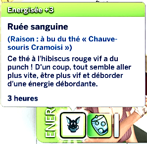 Traduction FR Crimson Bat Tea de LuSimLaStars traduit par Istolia Sims 4