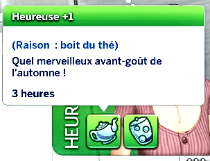 Traduction FR Autumn Tea de LuSimLaStars traduit par Istolia Sims 4