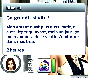 Traduction FR Give Toddler a Nap de Meraki traduit par Istolia Sims 4