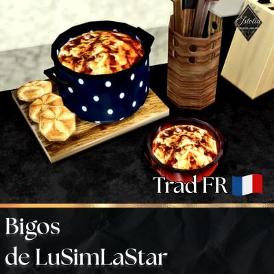 Traduction FR Bigos de LuSimLaStars traduit par Istolia Sims 4