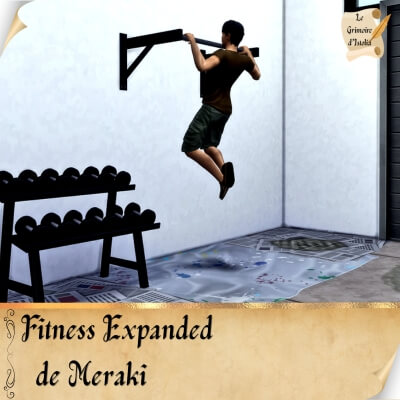 Traduction FR Fitness Expanded de Meraki traduit par Istolia Sims 4