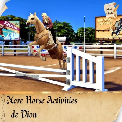 Traduction FR de More Horse Activities de Dion traduit par Istolia