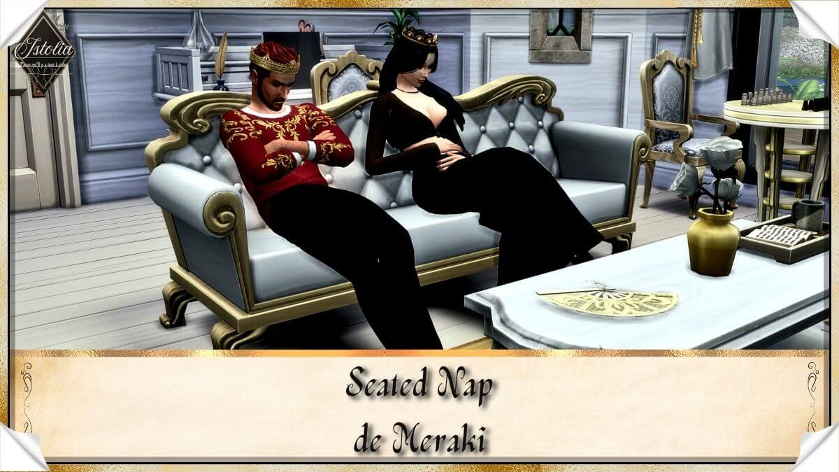 Sims 4 | Traduction FR Seated Nap de Meraki Traduction FR Seated Nap de Meraki traduit par Istolia Sims 4