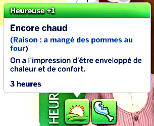 Custom Food Enabler Core de LuSimLaStars Traduction FR Baked Apples style de LuSimLaStars traduit par Istolia Sims 4