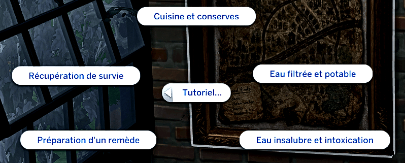 Traduction FR  Post-Apocalyptic Cooking & Scavenging de LuSimLaStars traduit par Istolia Sims 4