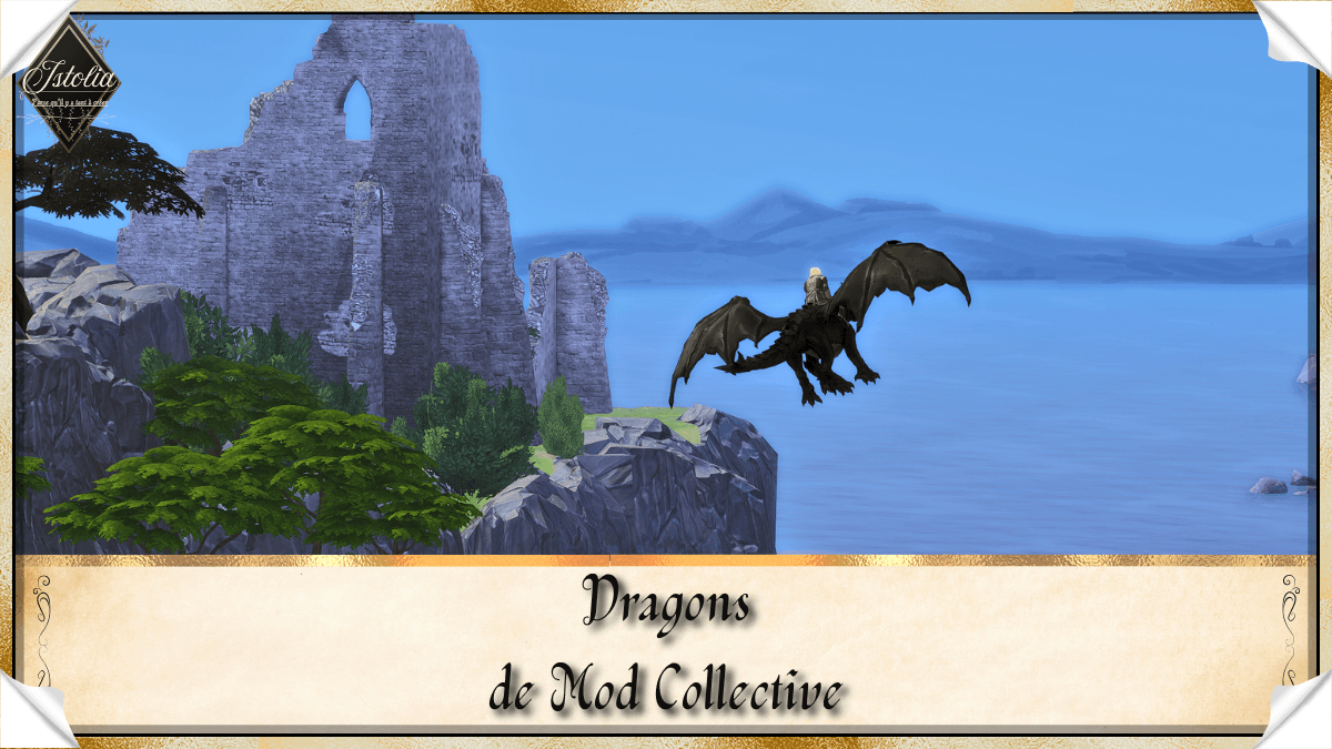 Traduction FR Dragons de Mod Collective traduit en français par Istolia Sims 4