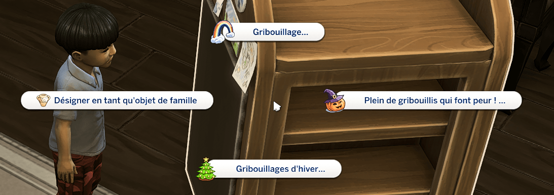 Tiny Scribbles Art Station de Tamsie Traduction FR Tiny Scribbles Art Station de Tamsie traduit par Istolia Sims 4