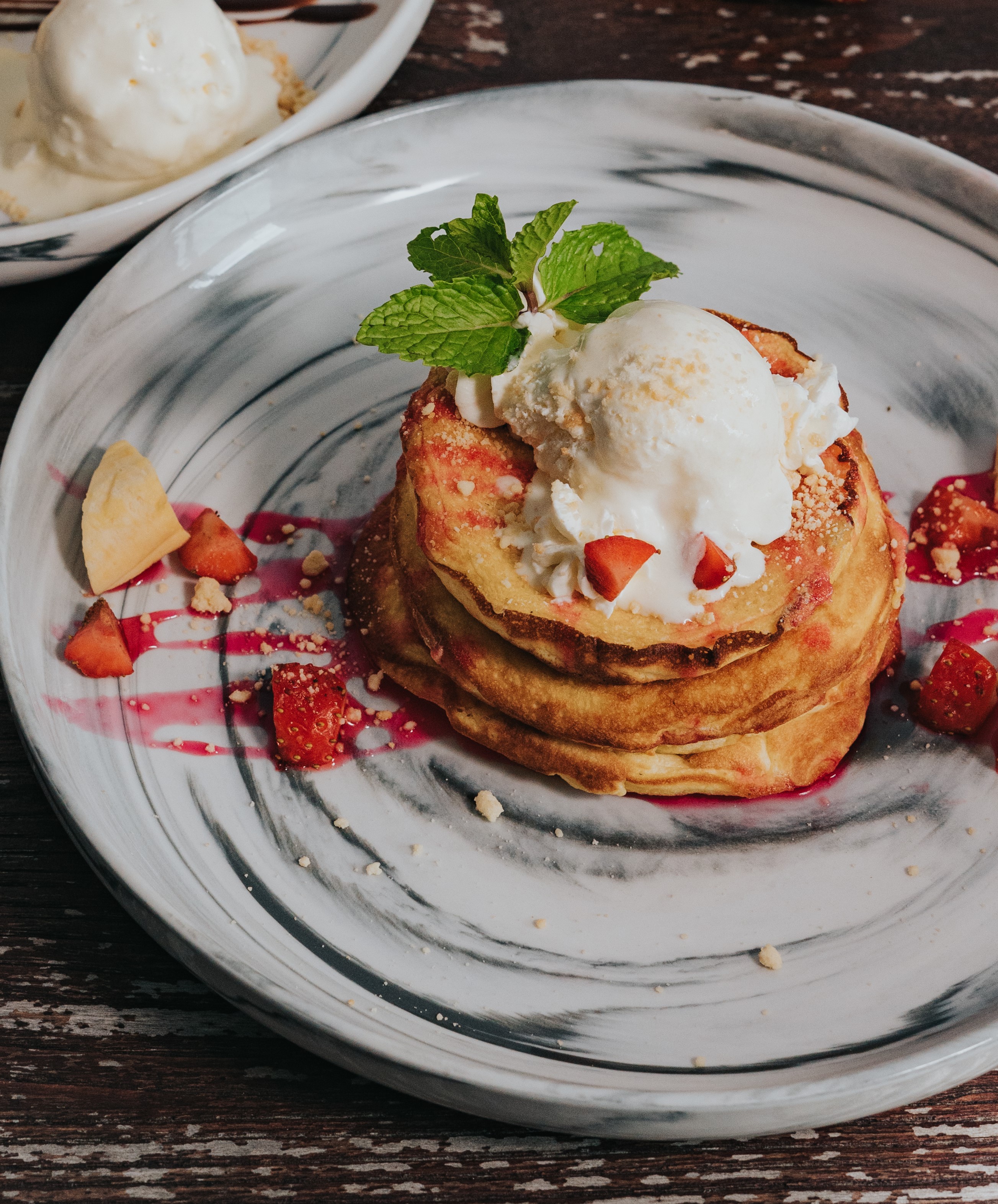 Strawberry Pancake