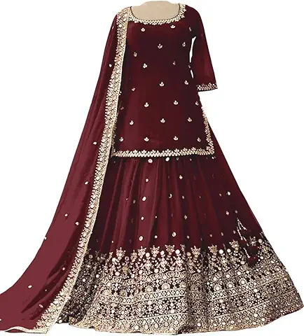 Royal Crystal Studded Barat Outfit