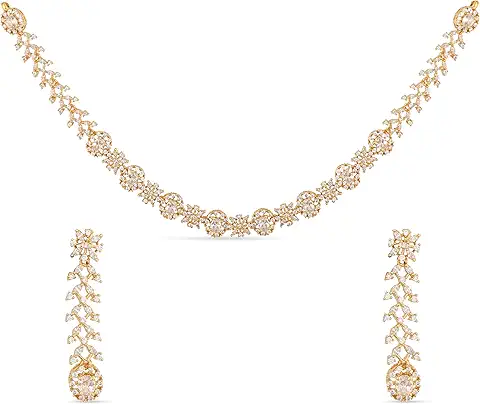 Exquisite Gold-Plated Bridal Set
