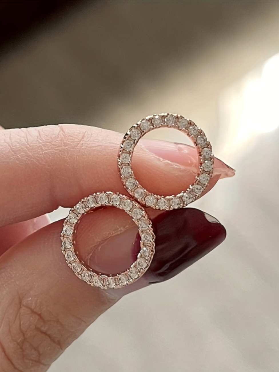 Geometric Silver Studs