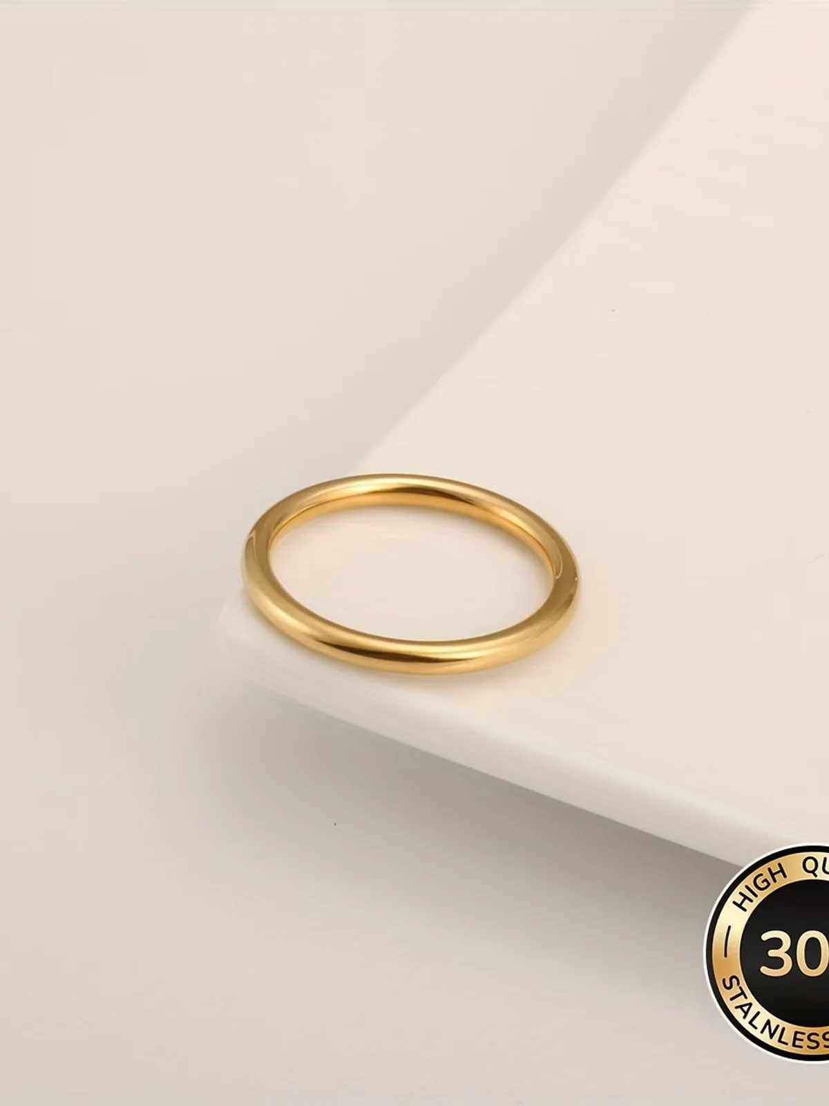 Classic Gold Band Ring