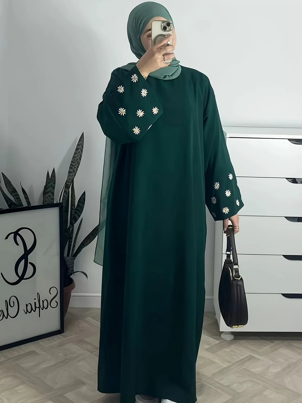 Embroidered Abaya