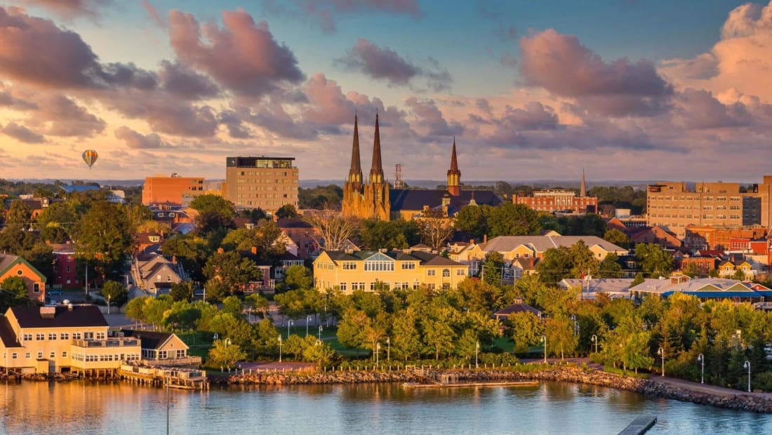 Prince Edward Island shoreline