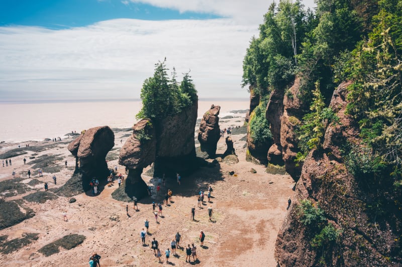 Hopewell Rocks, Bay of Fundy
