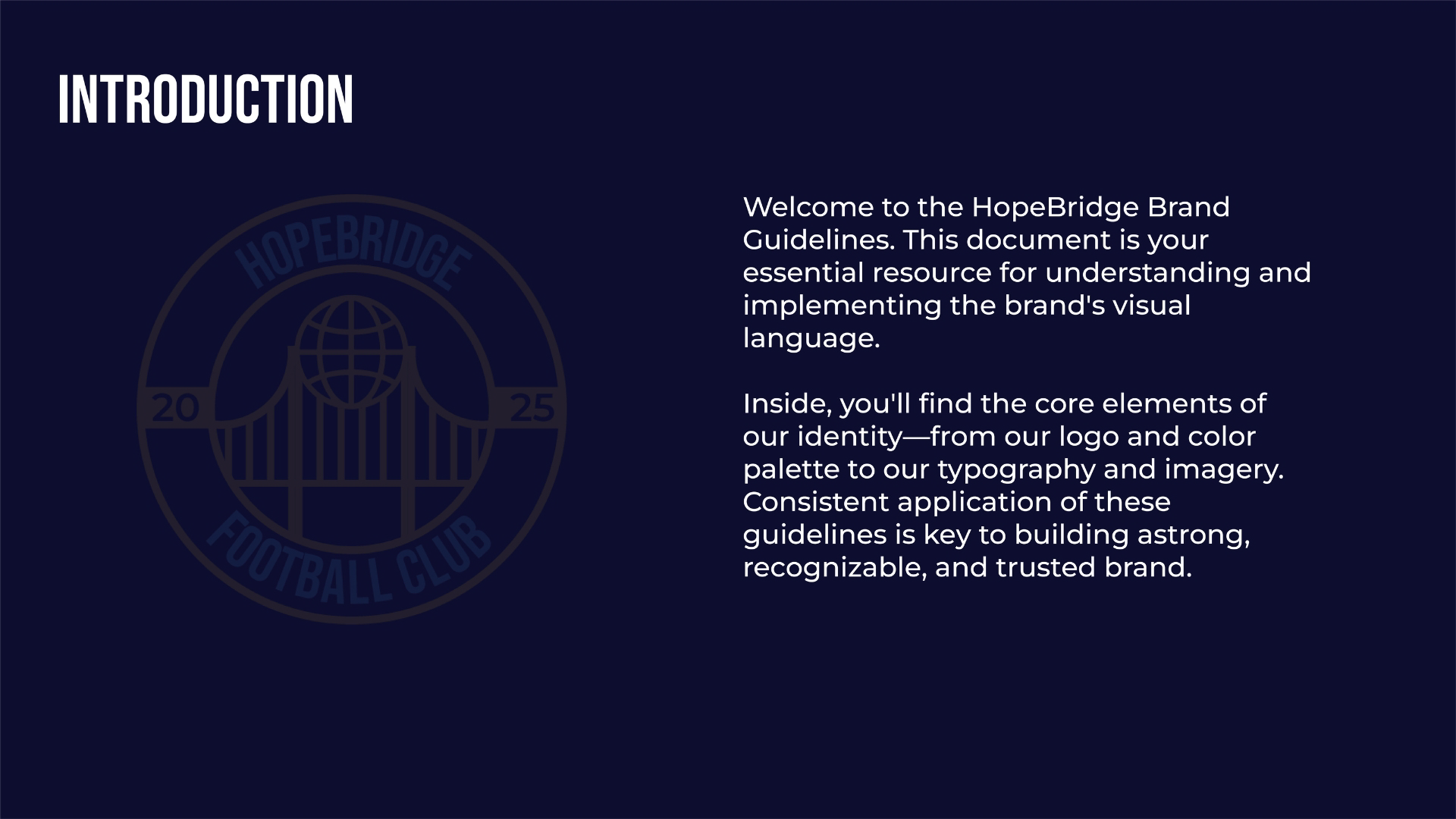 HOPEBRIDGE FC visual 2