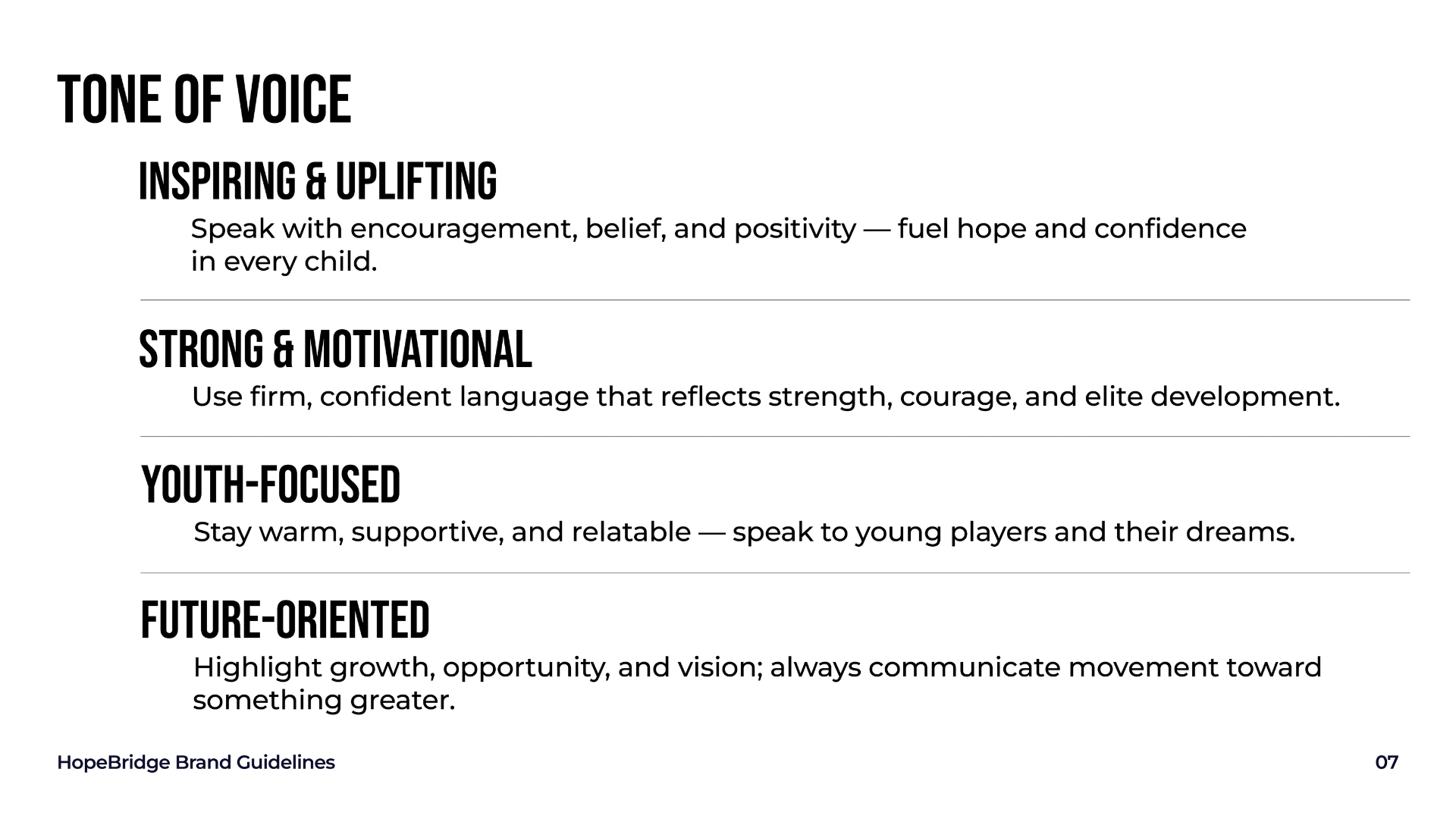 HOPEBRIDGE FC visual 7